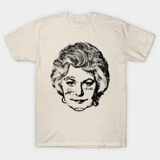 Bea Arthur † Punksthetic Face Design T-Shirt